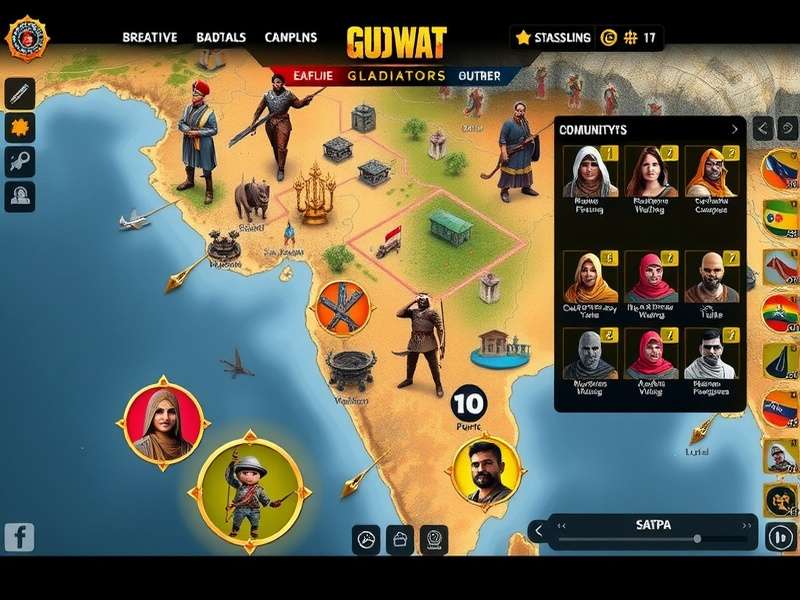 CODWF Gujarat Gladiators character customization options